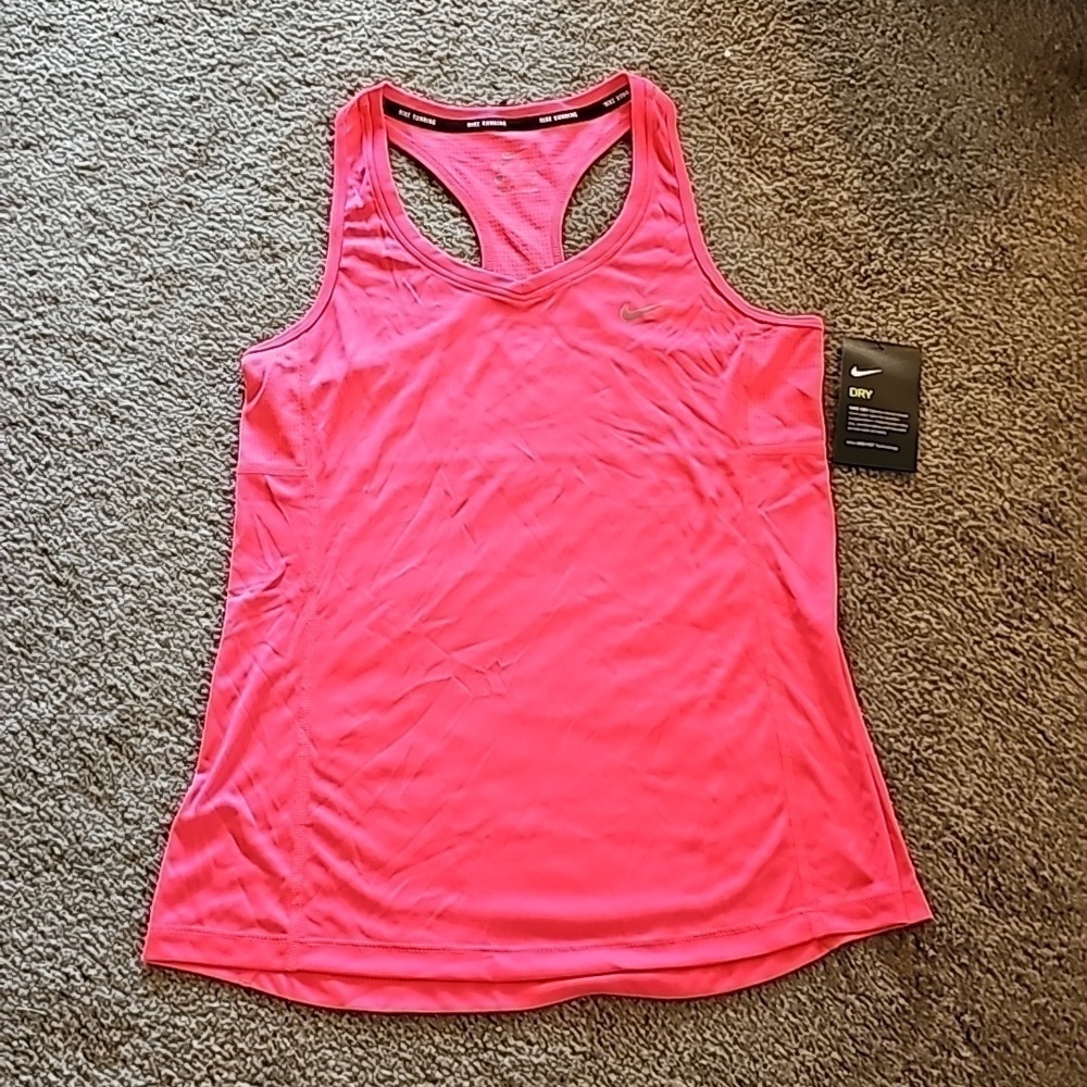 Nike Dri Fit Tank Top Pink Small
